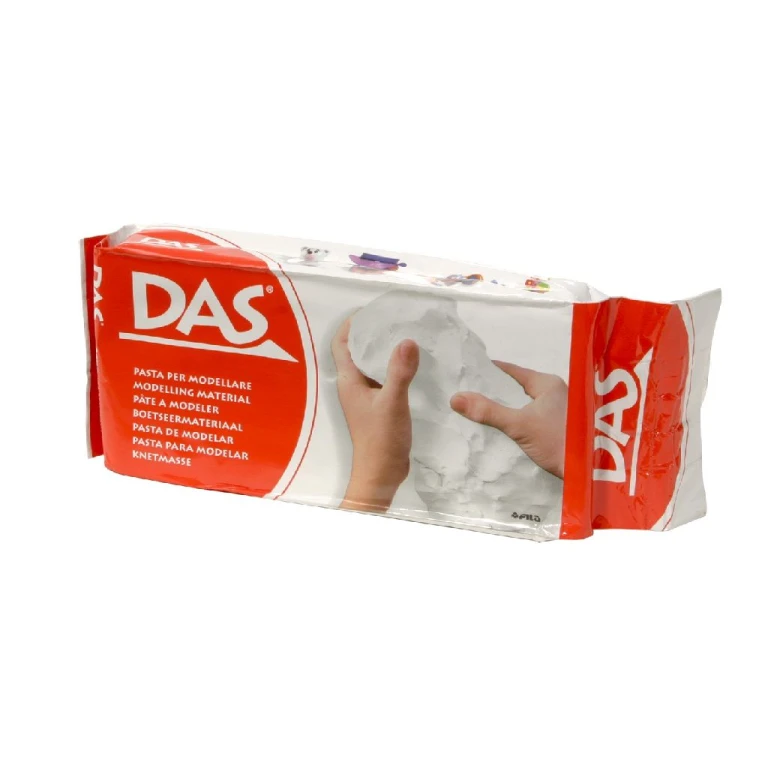 DAS Boetseerklei Wit - 1 stuk (0,5 kg)} {
