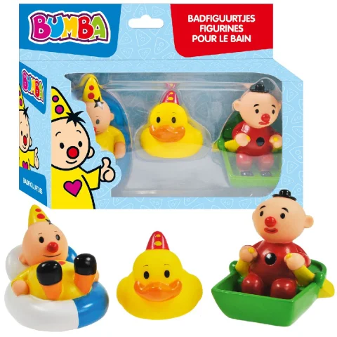 Studio 100 – Bumba Badfiguren – Set van 3
