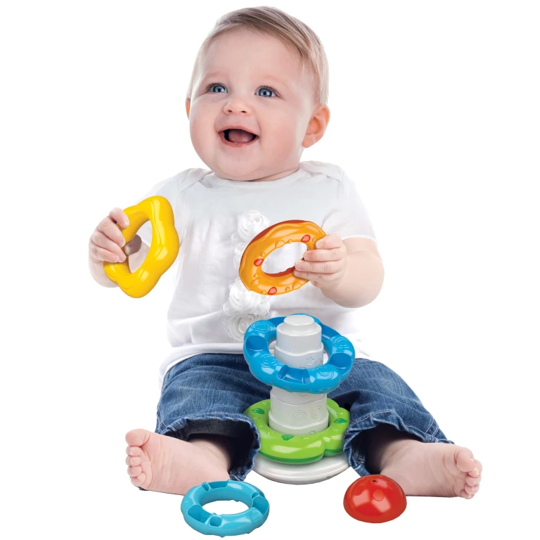 Clementoni Baby Stapelringen - set van 5