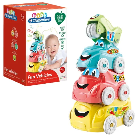 Clementoni Baby Stapelauto's