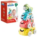 Clementoni Baby Stapelauto met groene kraan - 1 stuk