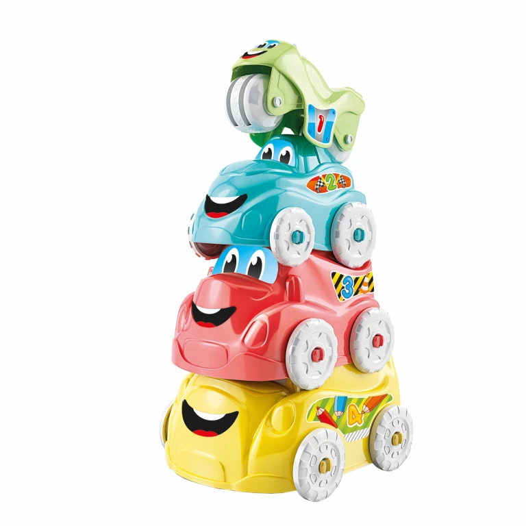 Clementoni Baby Stapelauto met groene kraan - 1 stuk