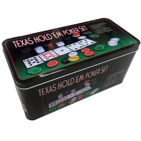 Texas Hold'em: Complete Poker Set - 1 stuk
