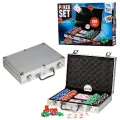 Clown Games Poker Set met Aluminium Koffer - 202-delig