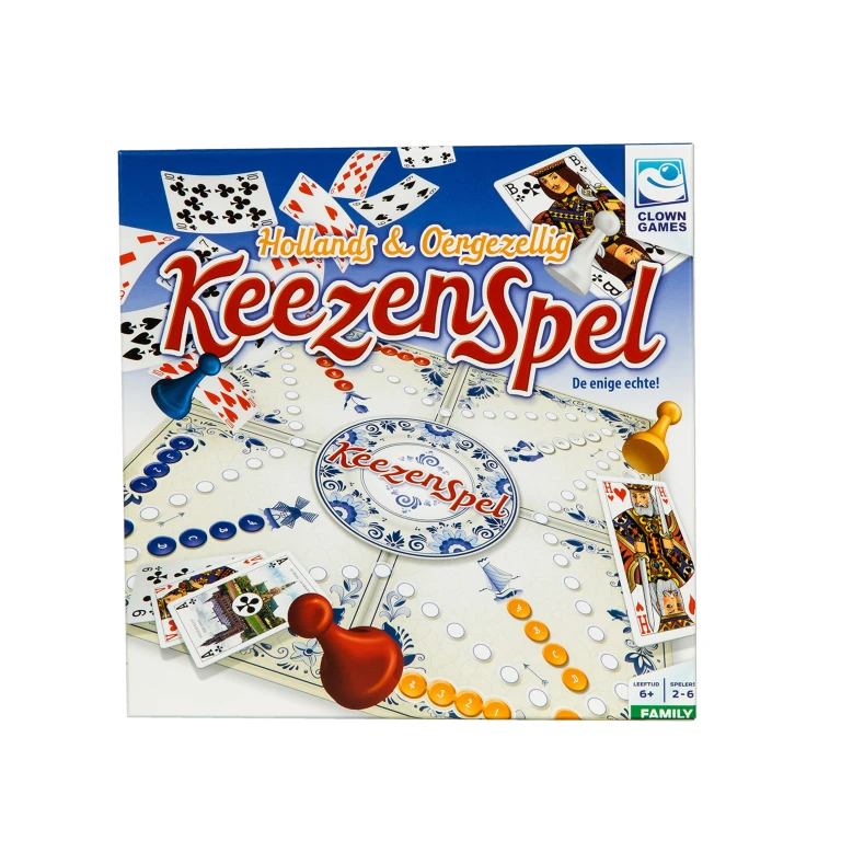 Clown Games Keezenspel - Bordspel voor 2 tot 6 spelers