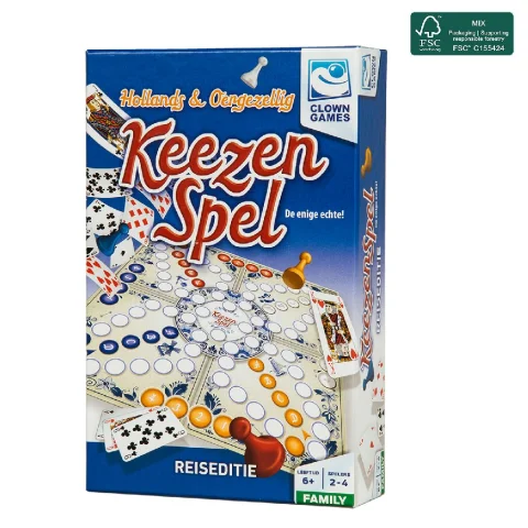 Clown Keezenspel Reiseditie