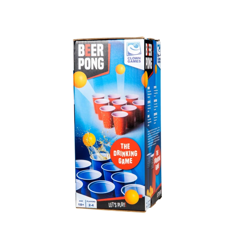 Clown Games Beer Pong Spelset - 1 stuk