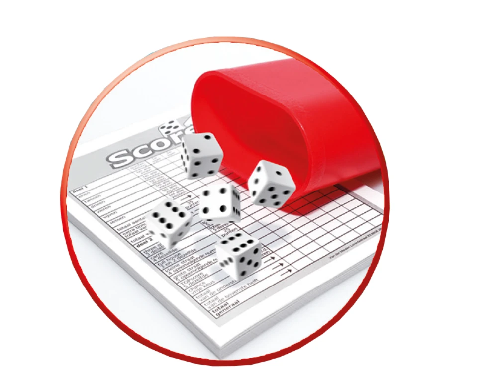 Clown Games Clown Dobbelen Reisspel - 1 stuk
