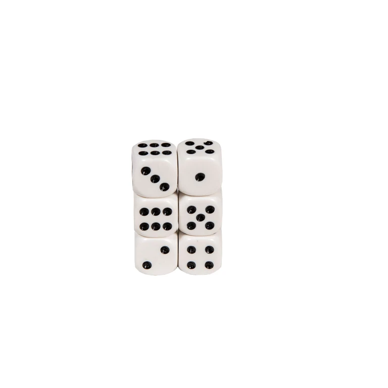 Clown Games dobbelstenen set van 6 stuk