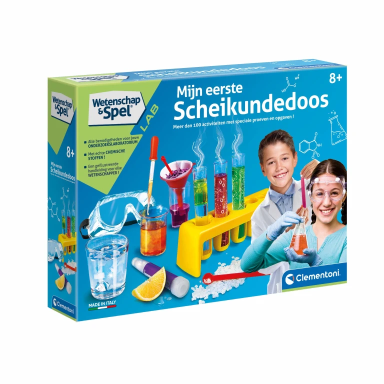 Clementoni Wetenschap Eerste Chemieset - 1 stuk