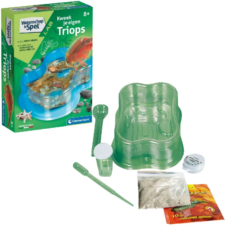 Clementoni Wetenschap Triops Kweken Experimenteerset - 1 stuk
