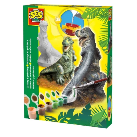 Ses 01283 Gips Gieten T-rex