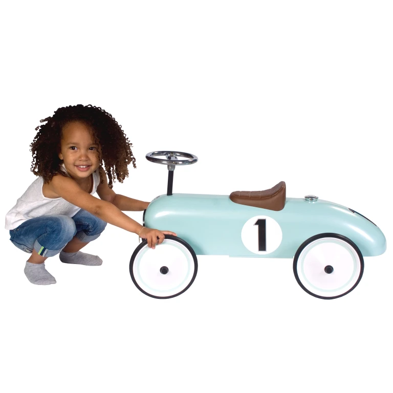Retro Roller Loopauto Colin Mintgroen - 1 stuk
