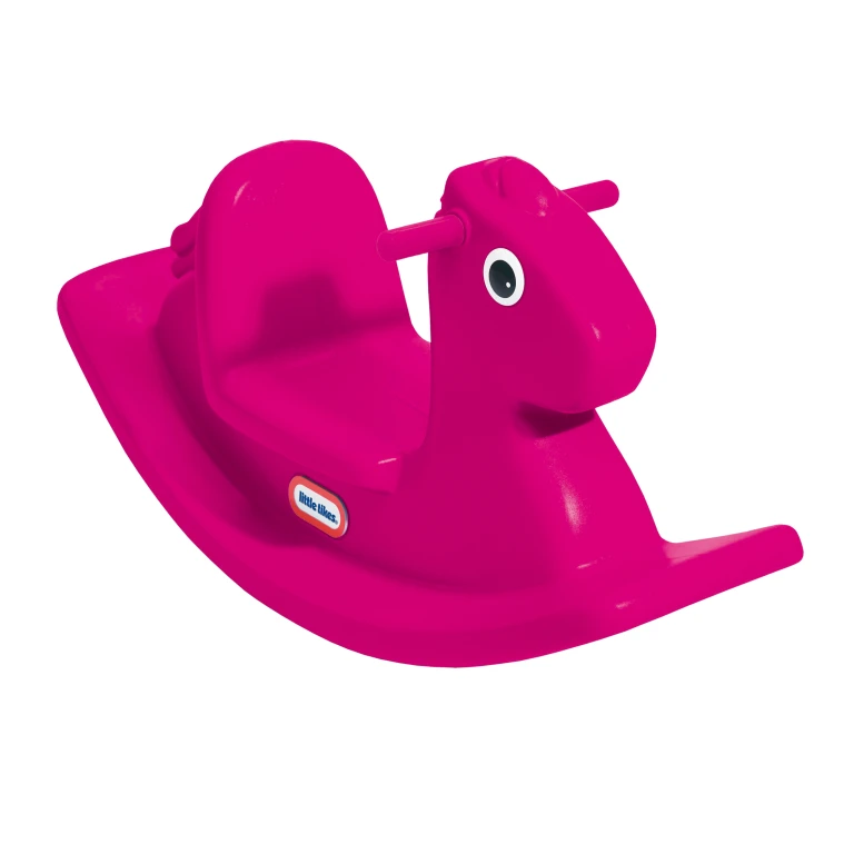 Little Tikes Hobbelpaard Roze Hout 1 stuk