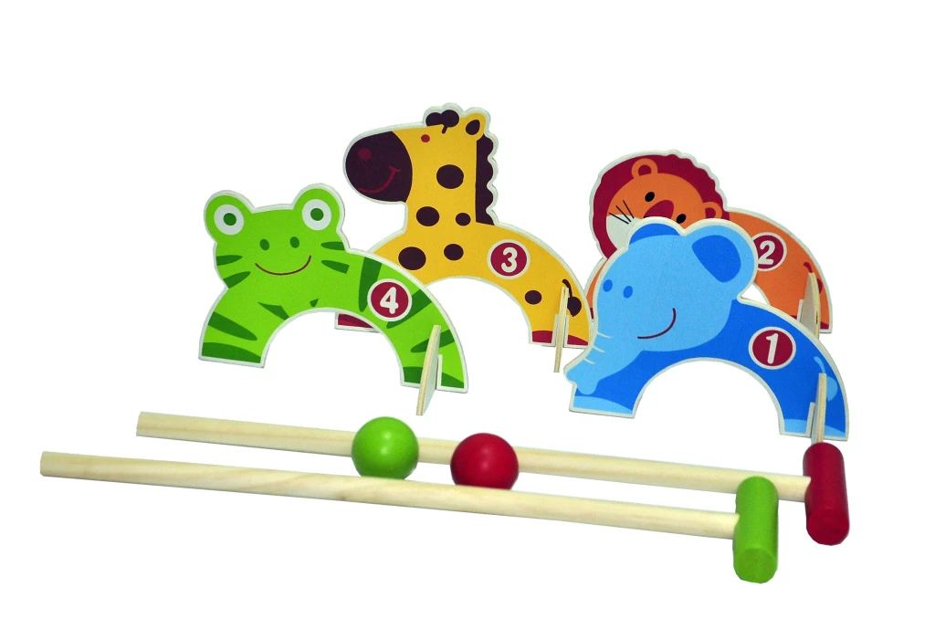Outdoor Play Croquetset Dieren 1 stuk