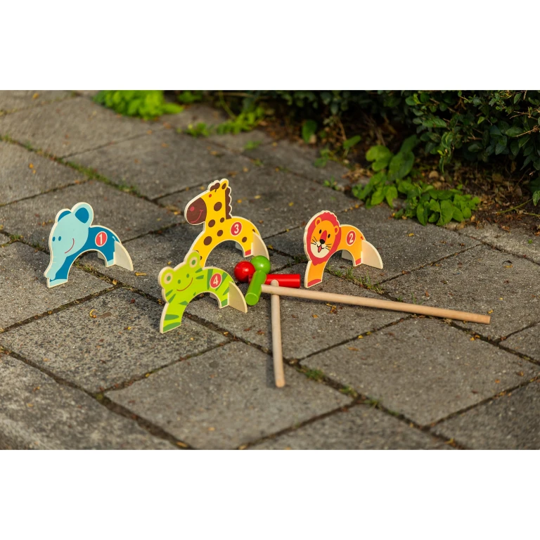 Outdoor Play Croquetset Dieren 1 stuk