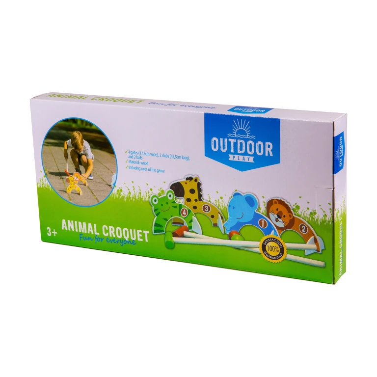 Outdoor Play Croquetset Dieren 1 stuk