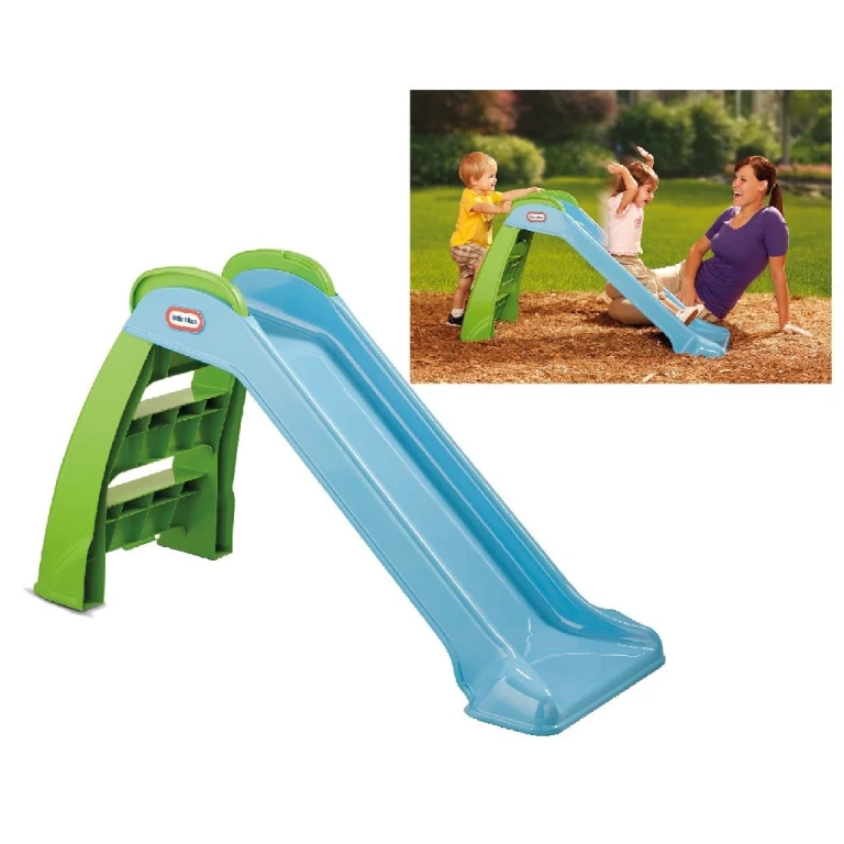 Little Tikes First Slide Glijbaan - Groen/Blauw - 1 stuk