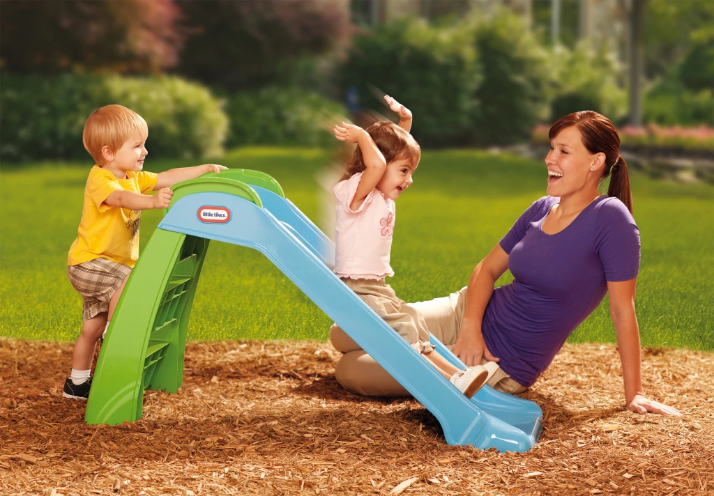 Little Tikes First Slide Glijbaan - Groen/Blauw - 1 stuk