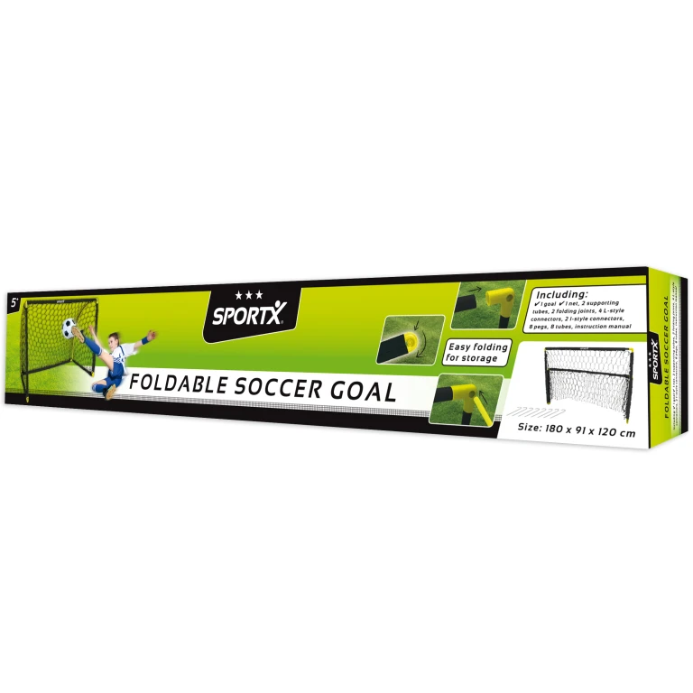 SportX Voetbaldoel 180x91x120cm - 1 stuk