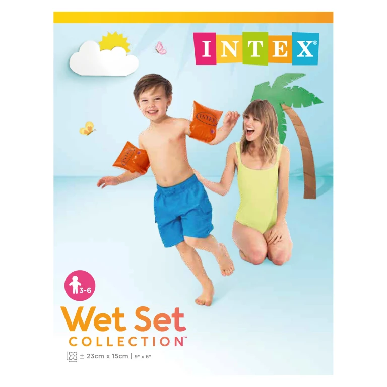 Intex Zwemmouwtjes Feloranje 3-6 jaar, 1 stuk