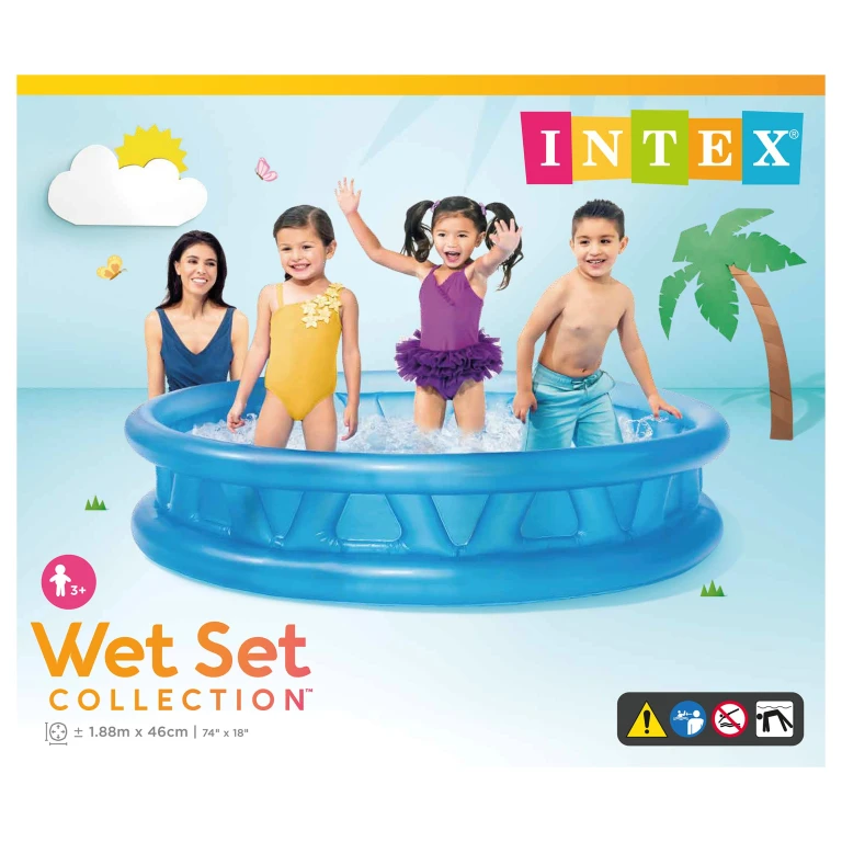 Intex opblaasbaar zwembad Soft Side 188x46 cm - 1 stuk