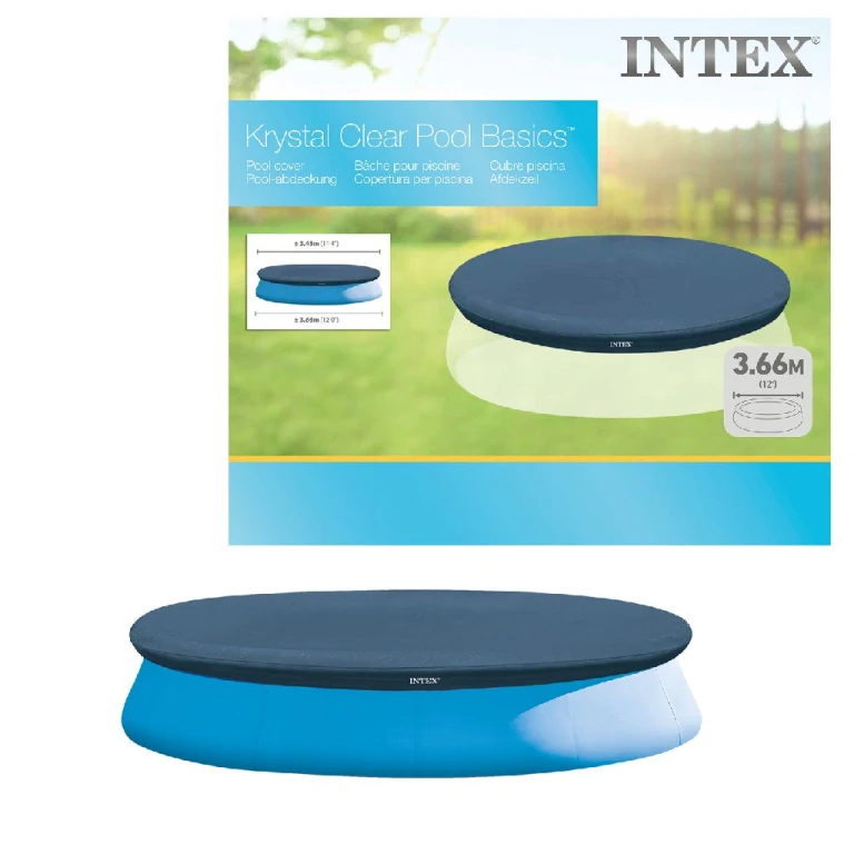 INTEX Easy Set afdekzeil 366 cm - 1 stuk