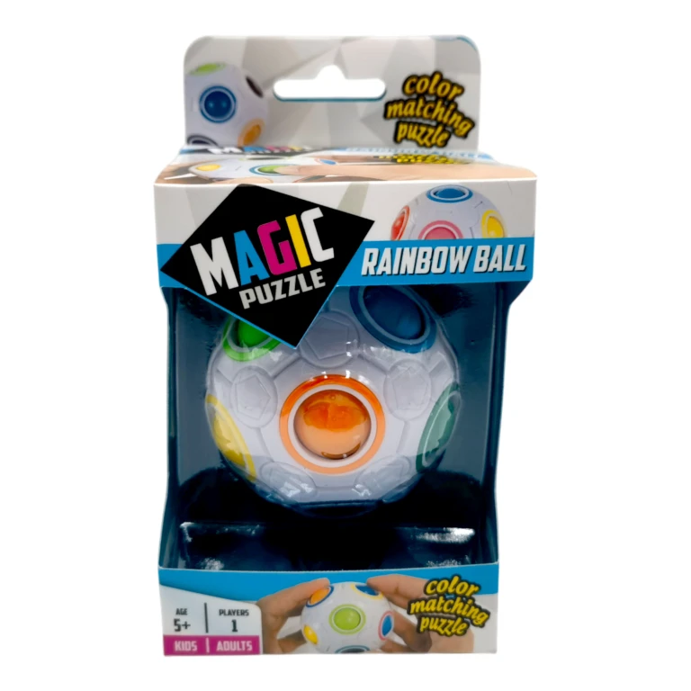 Magic Puzzle Rainbow Ball Puzzelbal - 1 stuk