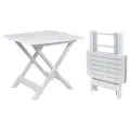 Campingtafel Opvouwbaar Wit 57x45x50cm