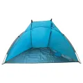 Outdoor Strandtent 220 x 115 x 115 cm - Blauw - 1 stuk