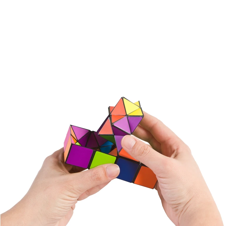 Magic Puzzle Cube 2-in-1 Puzzelset - Kleurrijk - 1 stuk