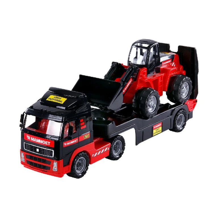 Mammoet Volvo Vrachtwagen met Graafmachine - 1 stuk