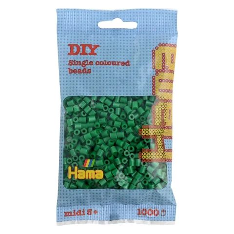 Hama 207-10 1000st. Beads Groen