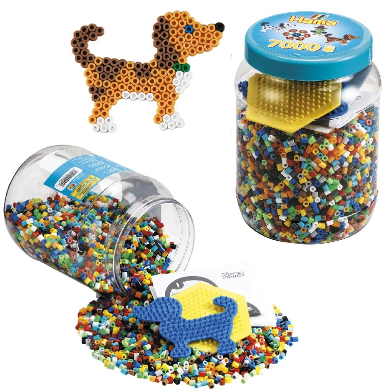 Hama Strijkkralenset Multicolor - 7000 kralen - 1 stuk