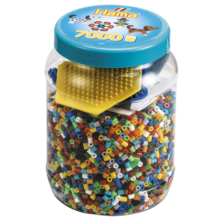 Hama Strijkkralenset Multicolor - 7000 kralen - 1 stuk