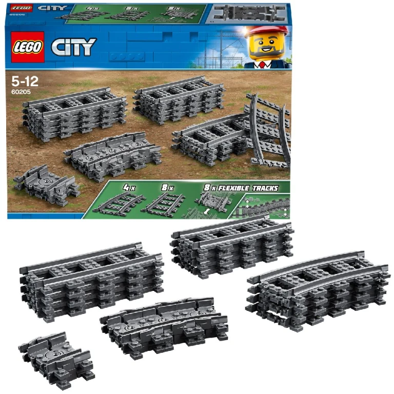 Lego City Treinrails - Set van 20 stuks