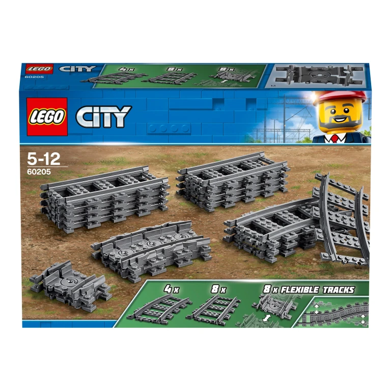 Lego City Treinrails - Set van 20 stuks
