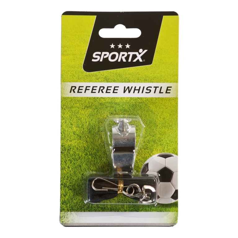 SportX Scheidsrechtersfluitje Metaal - 1 stuk