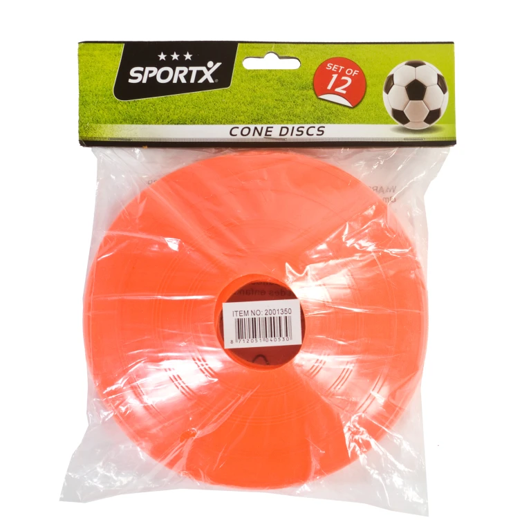 SportX Voetbal pionnen 12 stuk