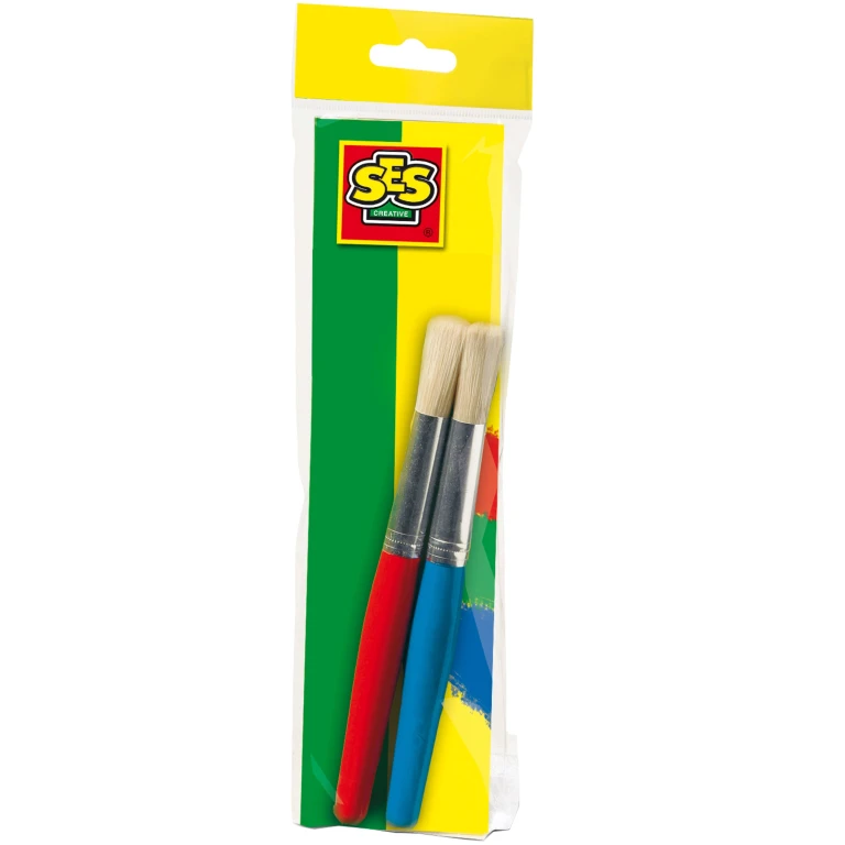 SES Kwasten Set van 2 stuk voor jonge kunstenaars