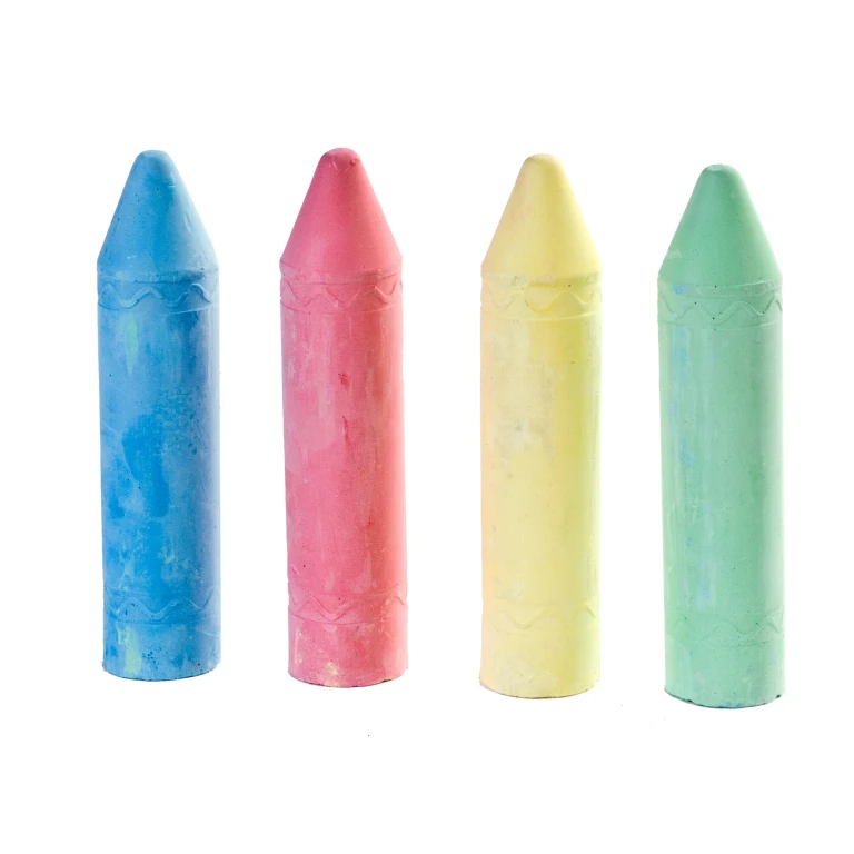 Clown Creatief Stoepkrijt Super XL - set van 4 stuk