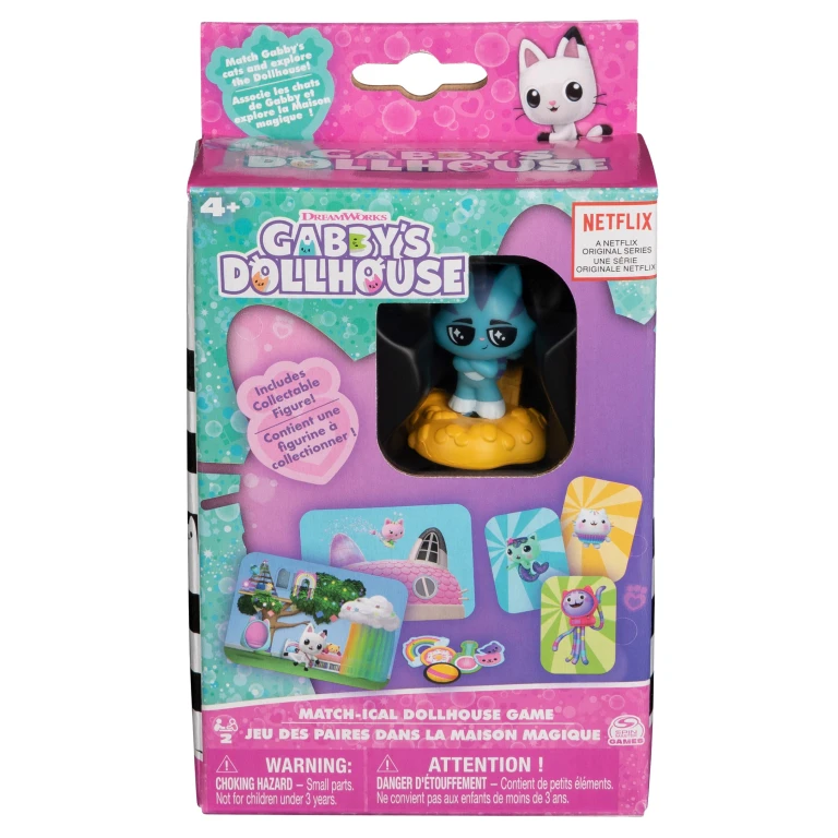 Gabby's Dollhouse Magisch Poppenhuis Kaartspel - 1 stuk