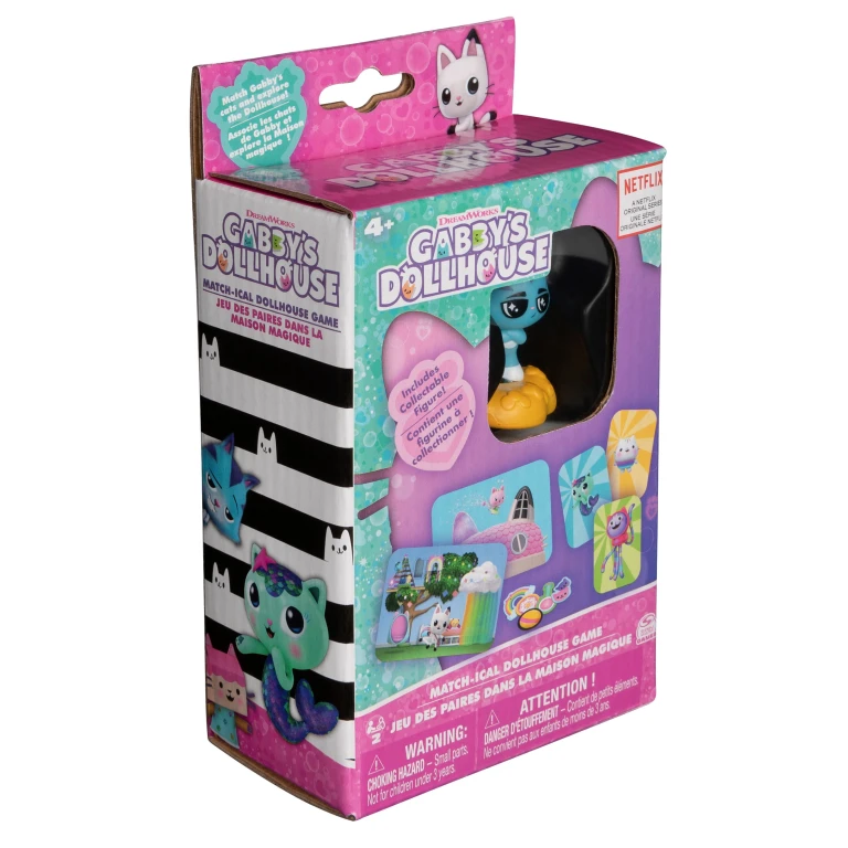 Gabby's Dollhouse Magisch Poppenhuis Kaartspel - 1 stuk