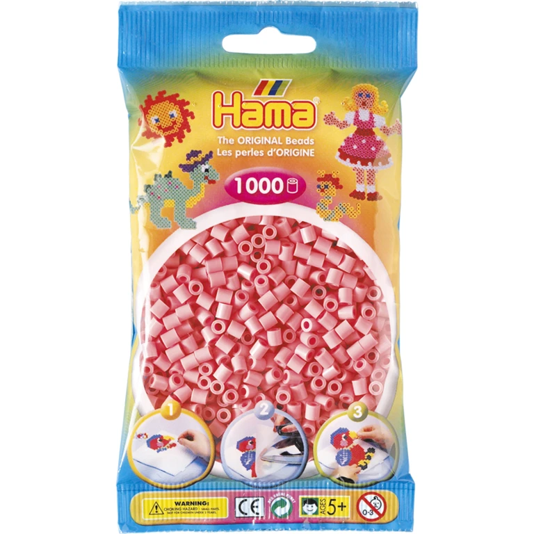 Hama Strijkkralen Roze - 1 stuk (1000 kralen)