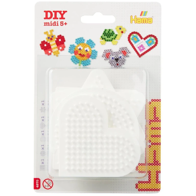 Hama Strijkkralen Onderplaten Set van 5