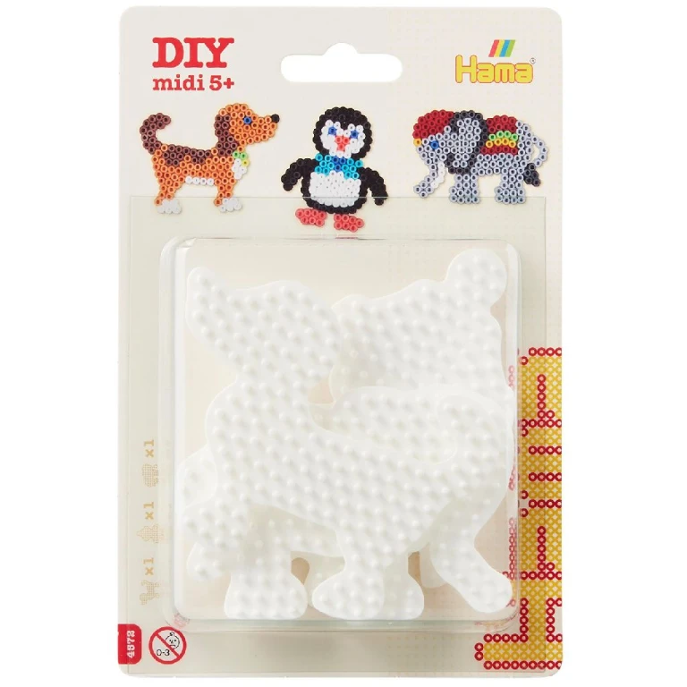 HAMA Strijkkralenbordjes set van 3