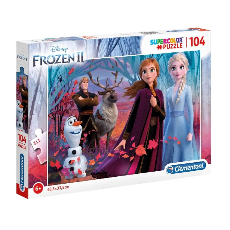 Clementoni Frozen 2 Legpuzzel - 104 stukjes - 1 stuk