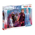 Clementoni Frozen 2 Legpuzzel - 104 stukjes - 1 stuk