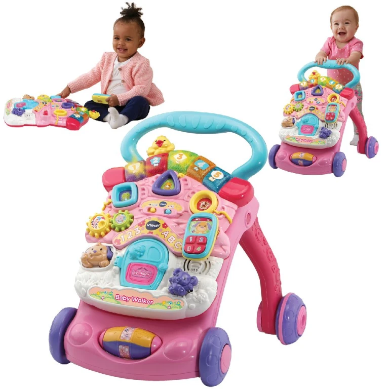 VTech Baby Walker Roze - 1 stuk