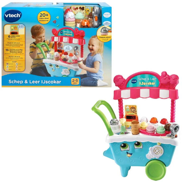 VTech Preschool Schep en Leer IJscokar - 1 stuk
